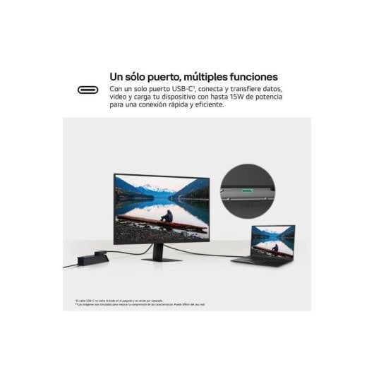 Monitor PC LG 27U631A-B 27" QHD 100Hz IPS USB-C 5ms Cornici UltraSottili