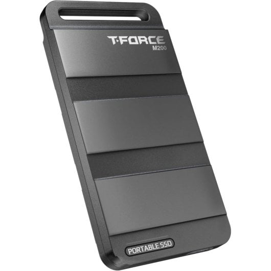 Team Group T-FORCE M200 2 TB externes SSD-Laufwerk, 2000 MB/s, USB-C 3.2, Schwarz