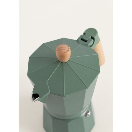 Creatre Thera Moka Retro Cafetera Italiana 450ml Verde