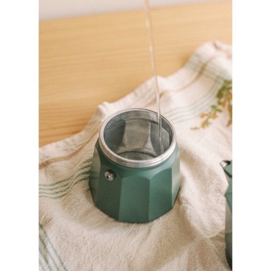 Creatre Thera Moka Retro Cafetera Italiana 450ml Verde