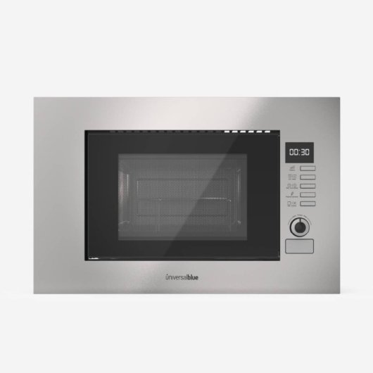 Universal Blue Speedybake Plus 6120W Microondas Integrable Con Grill 20 Litros Inox
