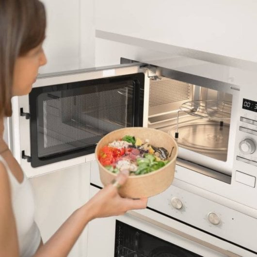Universal Blue Speedybake Plus 6120W Microondas Integrable Con Grill 20 Litros Blanco