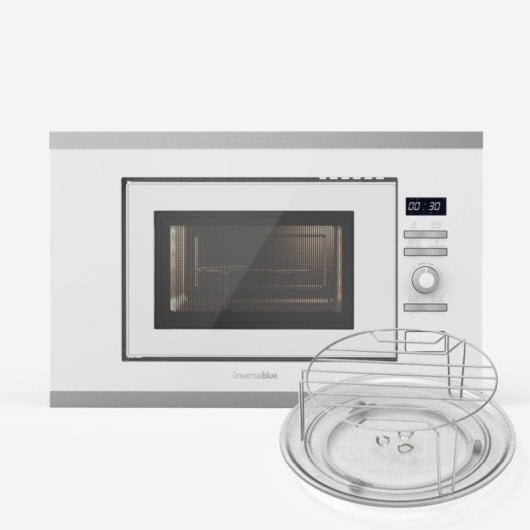 Universal Blue Speedybake Plus 6120W Microondas Integrable Con Grill 20 Litros Blanco