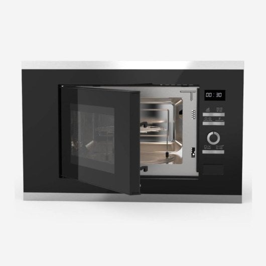Universal Blue Speedybake Plus 6120B Microondas Integrable Con Grill 20 Litros Negro