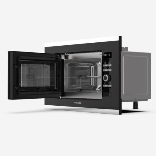 Universal Blue Speedybake Plus 6120B Microondas Integrable Con Grill 20 Litros Negro