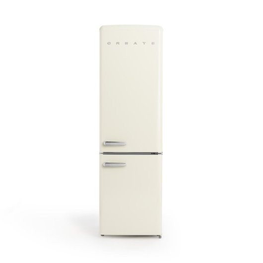 Create Fridge Stylance Frigorífico Combi De Estilo Retro 244l E Blanco