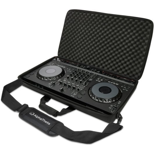 AlphaTheta Bolsa de Transporte Negra para Controladora DJ DDJ-GRV6