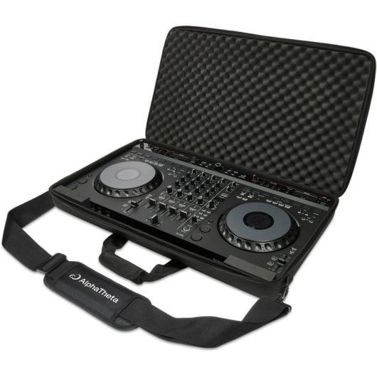 AlphaTheta Bolsa de Transporte Negra para Controladora DJ DDJ-GRV6