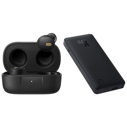 Baseus Pack Auriculares Bowie E18 True Wireless + Baseus Airpow Lite Powerbank 10.000mAh 15W + Cable