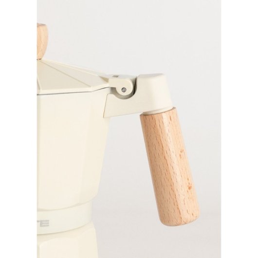 Create Thera Moka Retro Cafetera Italiana Blanco