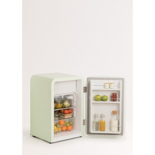 Create Fridge Retro Mini Frigorífico De Estilo Retro 107l  F Verde