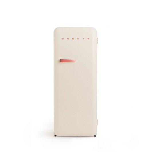 Create Fridge Retro Frigorífico De Estilo Retro Una Puerta 281L D Arena,Terracota
