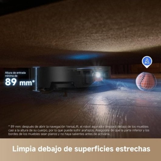 Aspirador Robô com Mopa Dreame X50 Ultra Complete Com Esvaziamento Automatico Navegação IA 20.000 Pa Com Braco Com Camara