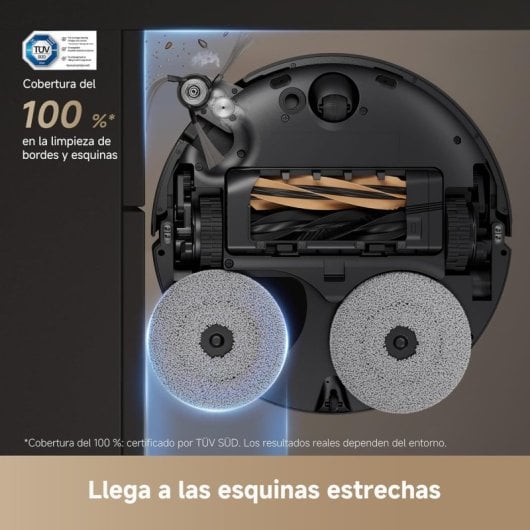 Dreamer X50 Ultra Complete Robot Aspirado Fregasuelos Y Autovaciado Negro