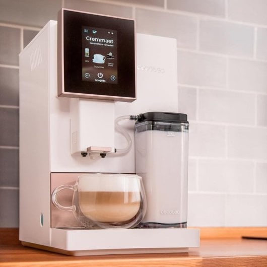 Cecotec Cremmaet Compactccino Connected Cafetera Superautomática 19B WiFi + WiZ Enchufe Inteligente