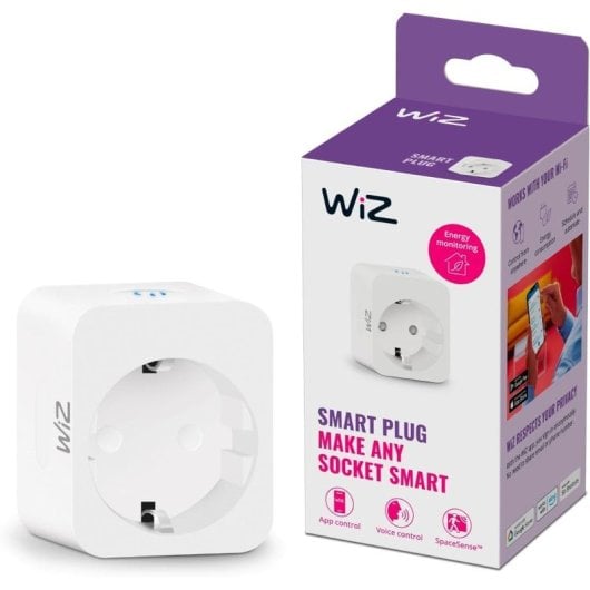 Cecotec Cremmaet Compactccino Connected Cafetera Superautomática 19B WiFi + WiZ Enchufe Inteligente