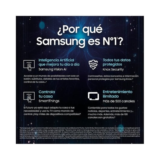 Samsung QLED AI 55" TQ55Q8FAAUXXC UltraHD 4K Quantum HDR+ Tizen