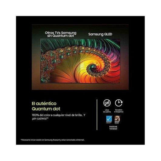 TV Samsung QLED TQ65Q8FAAUXXC 65" 4K UltraHD 50Hz Smart TV Tizen Quantum HDR+