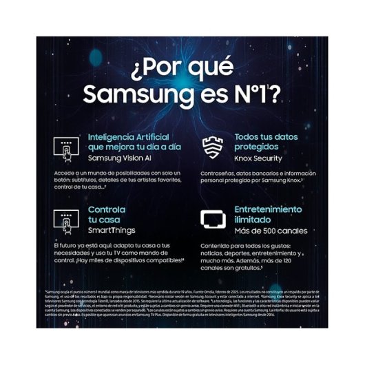 Samsung QLED AI 65" TQ65Q8FAAUXXC UltraHD 4K Quantum HDR+ Tizen