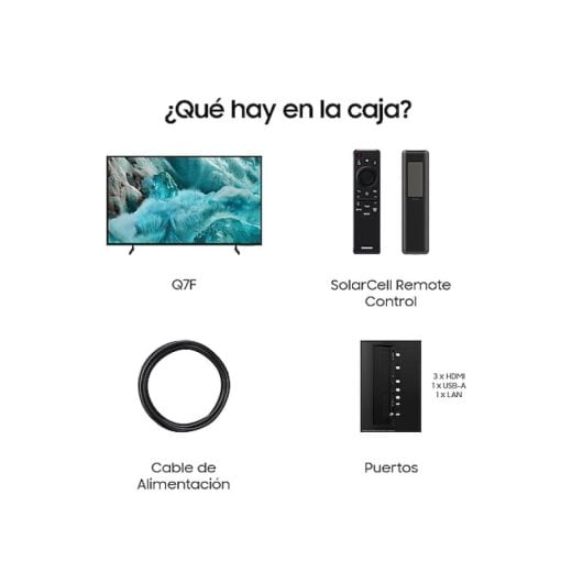 Samsung AI QLED 55" TQ55Q7FAAUXXC UltraHD 4K Quantum HDR Tizen