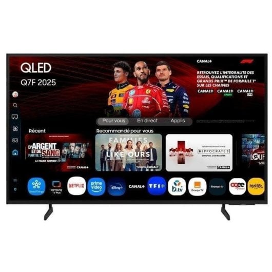 TV Samsung QLED TQ55Q7FAAUXXC 55" 4K UltraHD 50Hz Smart TV Tizen HDR10+ AI