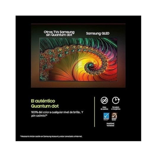 TV Samsung QLED TQ55Q7FAAU 55" 4K UltraHD 50Hz Smart TV Tizen Quantum HDR10+