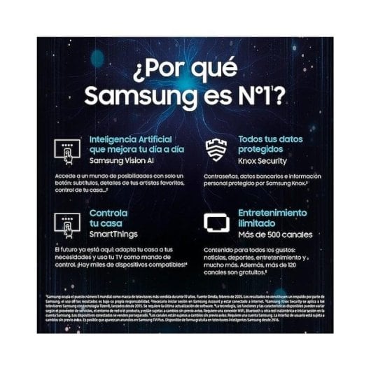 TV Samsung QLED TQ55Q7FAAU 55" 4K UltraHD 50Hz Smart TV Tizen Quantum HDR10+