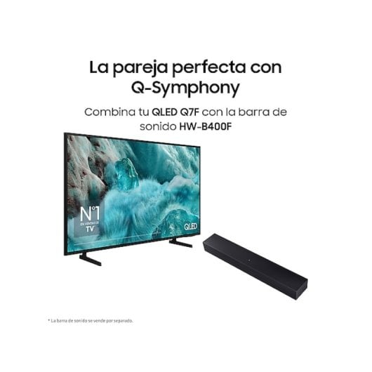 Samsung AI QLED 55" TQ55Q7FAAUXXC UltraHD 4K Quantum HDR Tizen