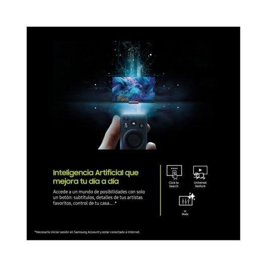 Samsung AI QLED 65" TQ65Q7FAAUXXC UltraHD 4K Quantum HDR Tizen