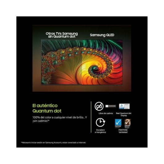 Samsung AI QLED 65" TQ65Q7FAAUXXC UltraHD 4K Quantum HDR Tizen