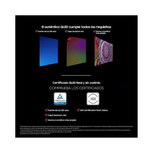 Samsung AI QLED 65" TQ65Q7FAAUXXC UltraHD 4K Quantum HDR Tizen