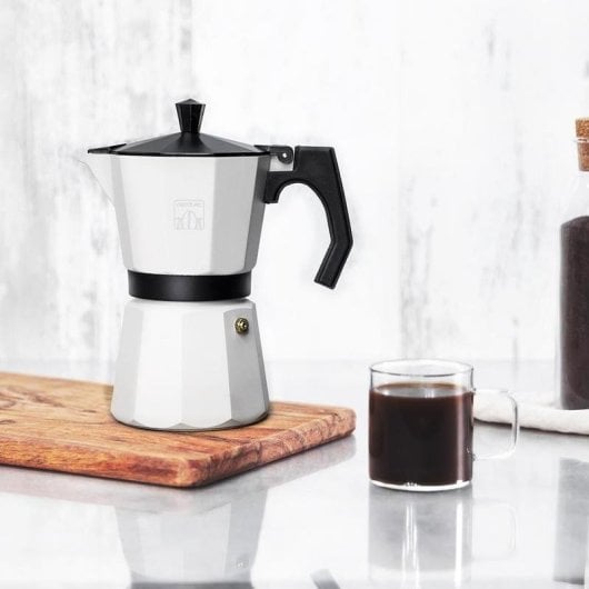 Cafeteira Italiana Cecotec Cumbia Mokclassic 1200 775 ml 12 chávenas filtro aço válvula segurança