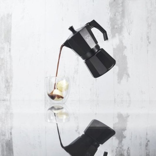 Cafetière italienne Cecotec Mokclassic 1200 noire 12 tasses 0,6 L Induction Aluminium