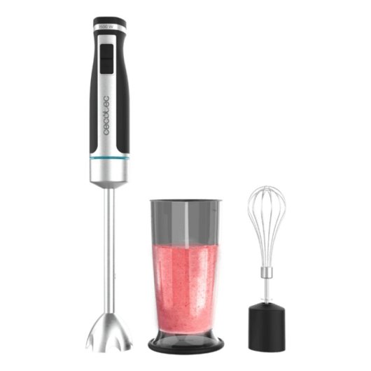 Batidora Cecotec PowerGear 1500 XL Cream 1500W 21 velocidades Turbo Cuchilla Titanio