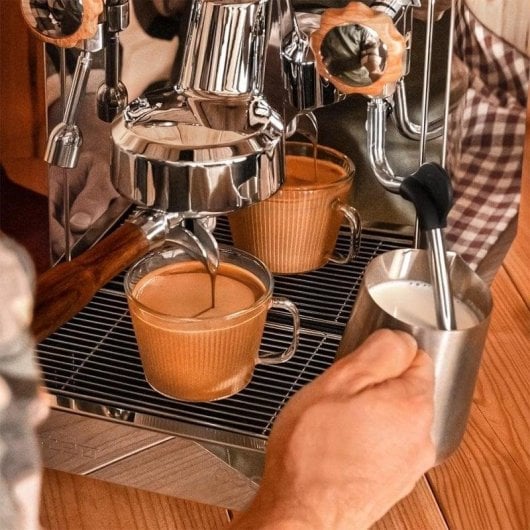 Cafeteira Espresso Cecotec Baristeo Classic 2,5L 15 bares PID dupla caldeira vapor