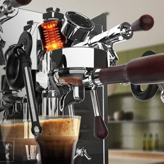 Cafeteira profissional Cecotec Baristeo Iconic 1,7L com 15 barras, controlo PID e E61