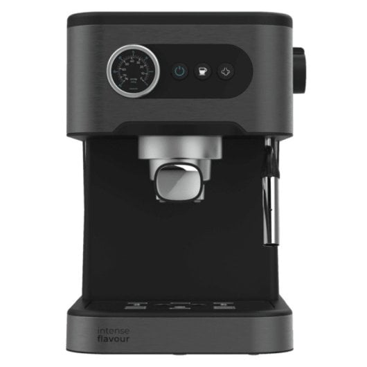 Cafetera Express Cecotec Power Espresso 20 Pro Latte 1,5L 20 bares con vaporizador y depósito de leche 550ml