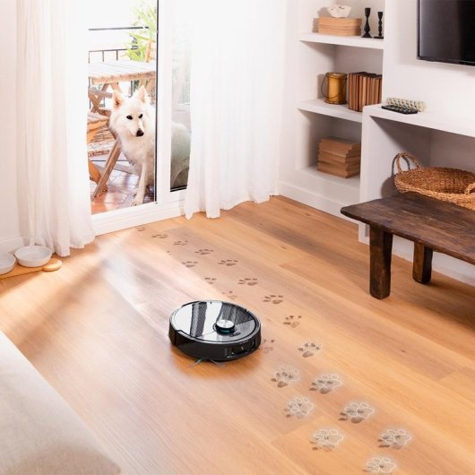 Robot Aspirador Cecotec Conga 16090 AI SpinArm Home&Wash con base autovaciado y mopas giratorias