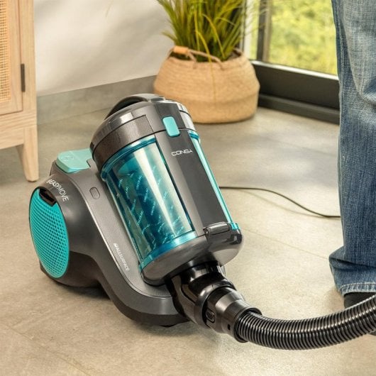 Aspiradora trineo Cecotec Conga Rockstar Cyclonic Powerbag 900W 175AW Doble filtro 2L