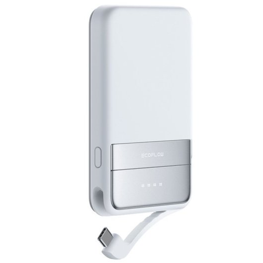 EcoFlow RAPID Powerbank Magnético 5000mAh PD3.0 30W/Qi2 15W USB-C Azul Claro