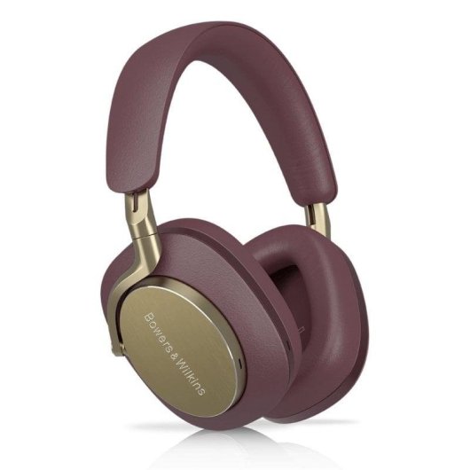 Bowers & Wilkins PX8 kabellose Bluetooth Kopfhörer mit Noise Cancelling, Mikrofon, Royal Burgundy