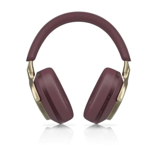Bowers & Wilkins PX8 kabellose Bluetooth Kopfhörer mit Noise Cancelling, Mikrofon, Royal Burgundy