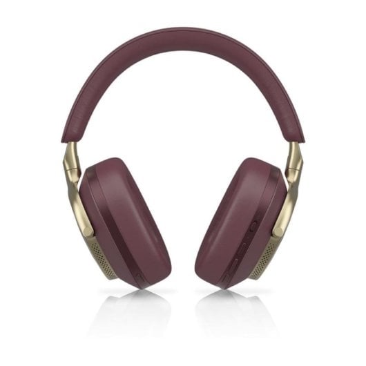 Bowers & Wilkins PX8 kabellose Bluetooth Kopfhörer mit Noise Cancelling, Mikrofon, Royal Burgundy