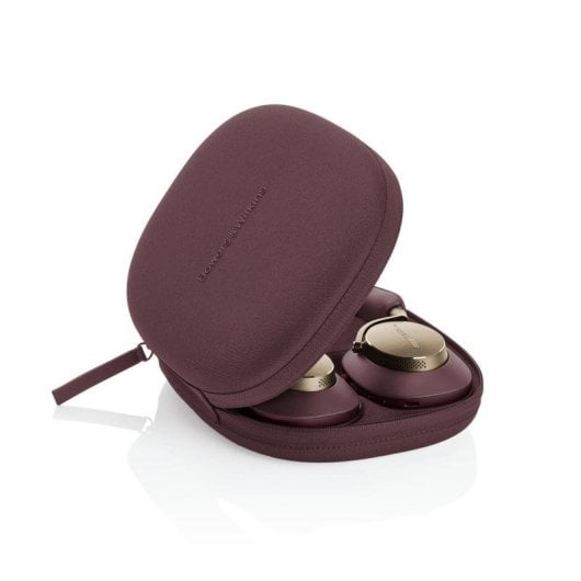Bowers & Wilkins PX8 kabellose Bluetooth Kopfhörer mit Noise Cancelling, Mikrofon, Royal Burgundy