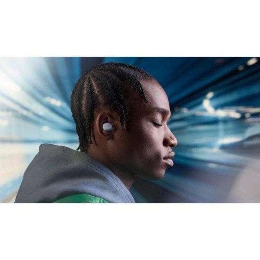 Auriculares Bowers & Wilkins Pi6 sem fios Bluetooth com Cancelamento de Ruído e proteção IP54, azul ártico