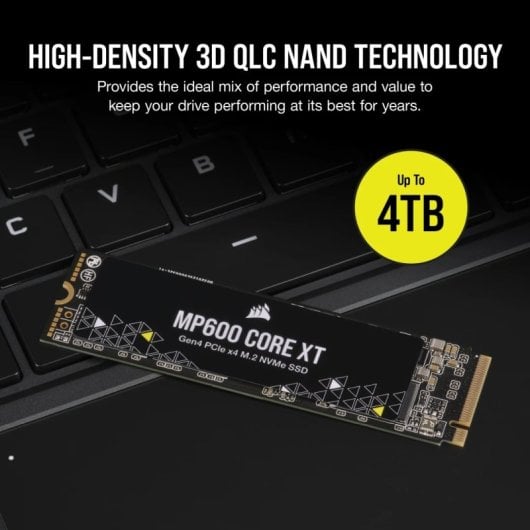 SSD Corsair MP600 CORE XT 1 To 5800 Mo/s M.2 PCIe 4.0 Gen 4 QLC 3D NAND