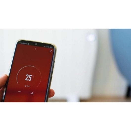 Radiador Eléctrico Evvo Home C6 900W compacto con control WiFi, voz y bloqueo infantil Reacondicionado