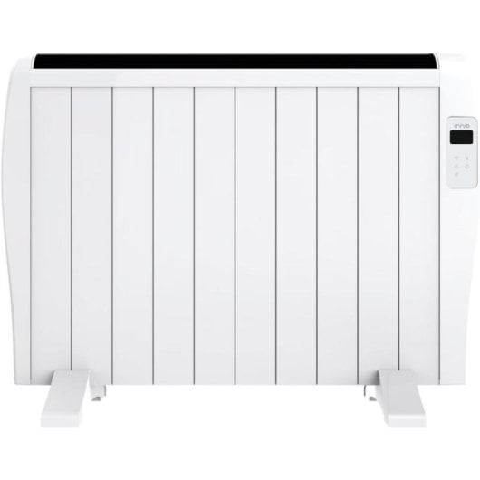Radiador Eléctrico EVVO C10 1500W hasta 20m2 control WiFi voz temporizador seguridad Reacondicionado