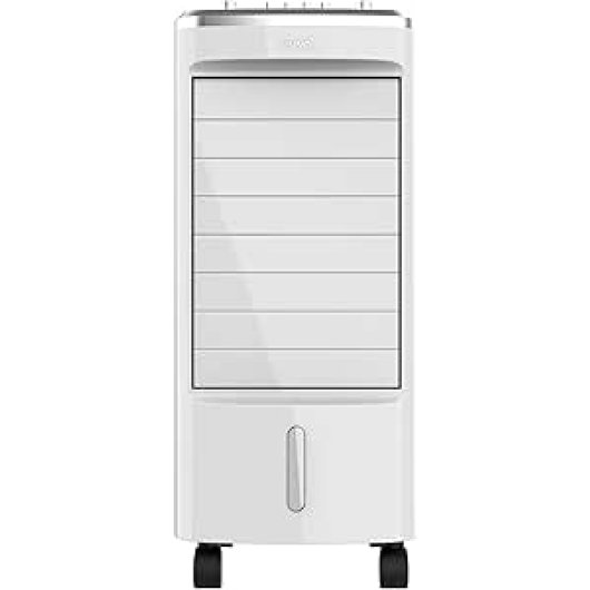 Climatizador EVVO CLIMA AC650 65W Depósito 3,5L 3 Velocidades Oscilación 70º Ruedas Multidireccionales 2 Acumuladores Fr