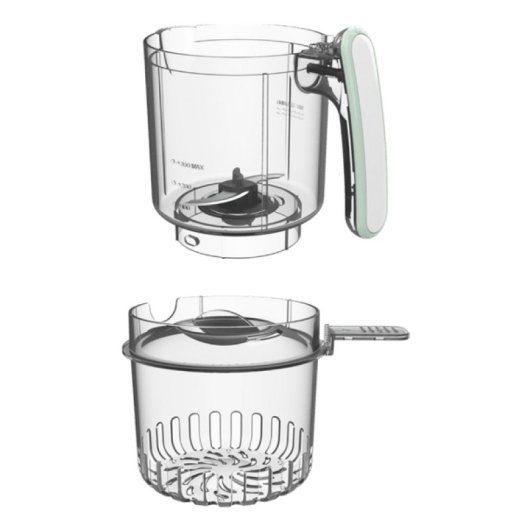 Robot de cocina Cecotec Nana BabyCare FoodProcessor multifunción con control táctil y esterilización